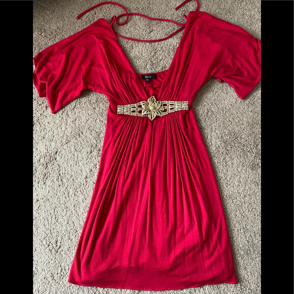 Sky dress size small